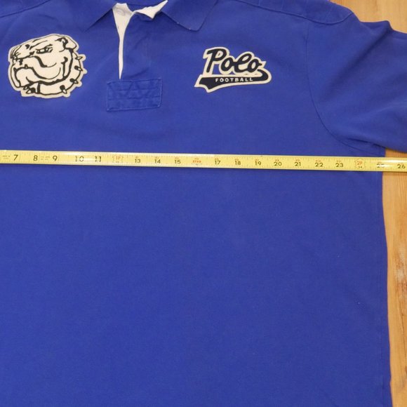 Rare Limited Edition Polo Ralph Lauren Bulldog Collegiate Polo Shirt Size XXL - Picture 7 of 11